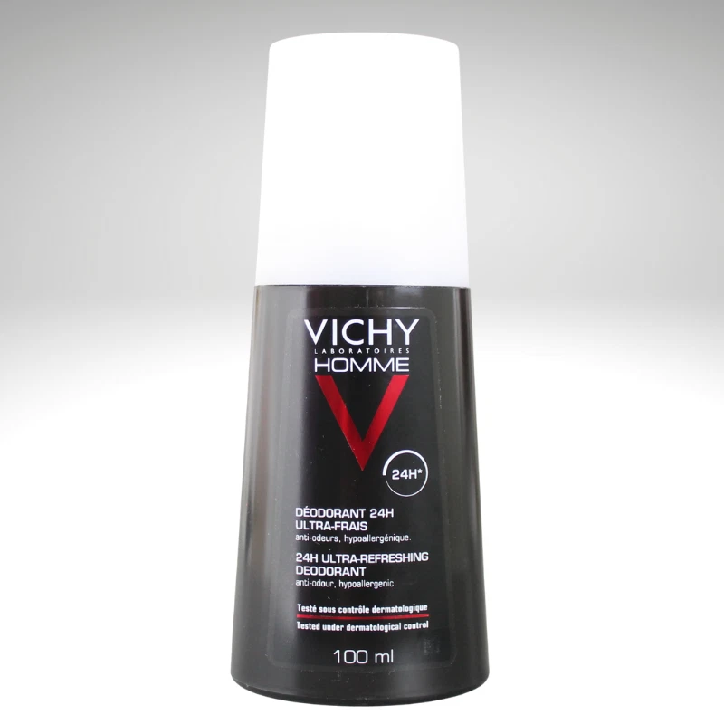 Vichy Homme Desodorante Spray Ultra Refrescante 24 Horas 100ml Foto 1 de 1