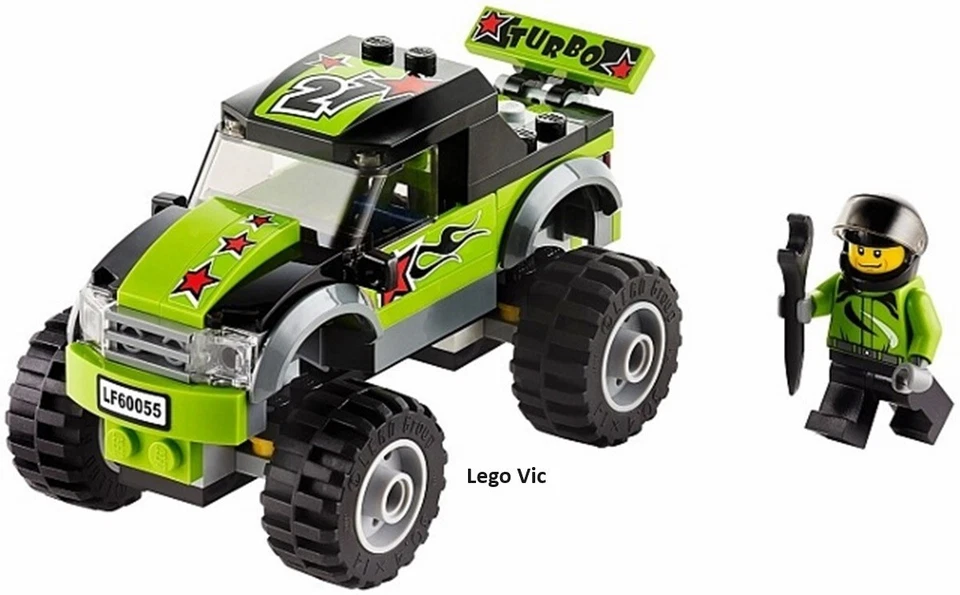 Lego 60055 City Monster Truck Racer complet + Notice de 2014 -CN99 - Photo 1/1