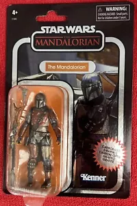 ┥ Kenner Star Wars 2020 colección vintage 3,75 carbonizado mandaloriano lámina nueva - Imagen 1 de 3