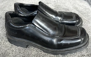 Doc Marten Slip On Men 9 Women 10 Black Leather Loafer Slip On Walk Work - Picture 1 of 10