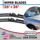 Pair Of 26"&26" Genuine Windshield Wiper Blades For Mercedes-Benz E55 Amg 03-06