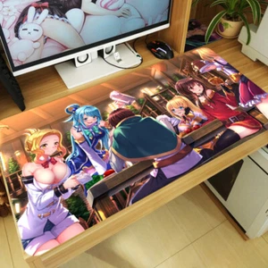 KonoSuba Family Mauspad Megumin Anime große Tastatur Schreibtisch Matte Spielmatte - Bild 1 von 4