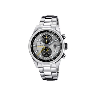 Orologio Uomo Festina F20694/4 Cronografo Con Cinturino Acciaio - Immagine 1 di 2