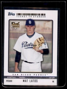 2009 Topps Ticket to Stardom #44 Mat Latos Rookie - Picture 1 of 2