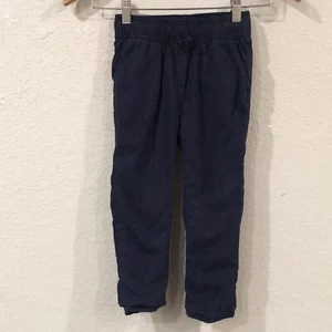 The Children’s Place Boys XS 4 Lined Pull On Chino Pants 100% Cotton - Picture 1 of 7