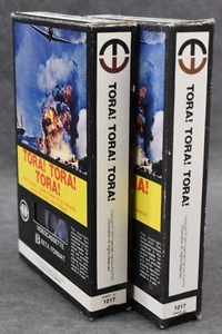 Tora! Tora! Tora! Betamax 2-Tape 1970 War Epic Rare Set With Minor Window Crack - Picture 1 of 5