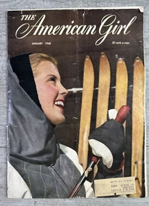 Vintage January 1948 The American Girl Magazine Girl Scouts of America - Picture 1 of 10