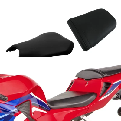 Assento de motorista e passageiro preto compatível com Honda CBR600RR CBR 600RR 2005-2006 - Imagem 1 de 4
