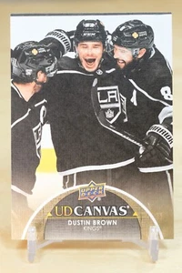 2021-22 Upper Deck UD Canvas #C37 Dustin Brown - Los Angeles Kings - Picture 1 of 2