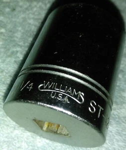  1 1/4" Williams  ST - 1240  1/2" Drive 12pt Socket USA owned by snap on - Picture 1 of 3