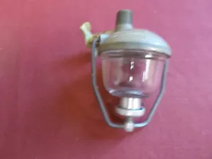 VTG NOS 1960s TILOTSON SEDIMENT BOWL FILTER CARBURTOR GLASS - Foto 1 di 15