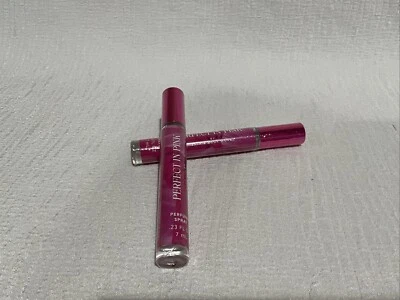 Bath & Body Works Perfect In Pink MINI SPRAY PERFUME Tamaño de Viaje .23 FL oz. 2pk Foto 1 de 4