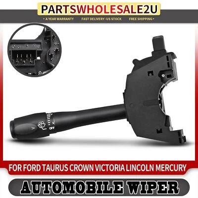 Interruptor de señal de giro limpiaparabrisas/lavadora delantero para Lincoln Mark VIII Mercury Sable Ford Foto 1 de 4