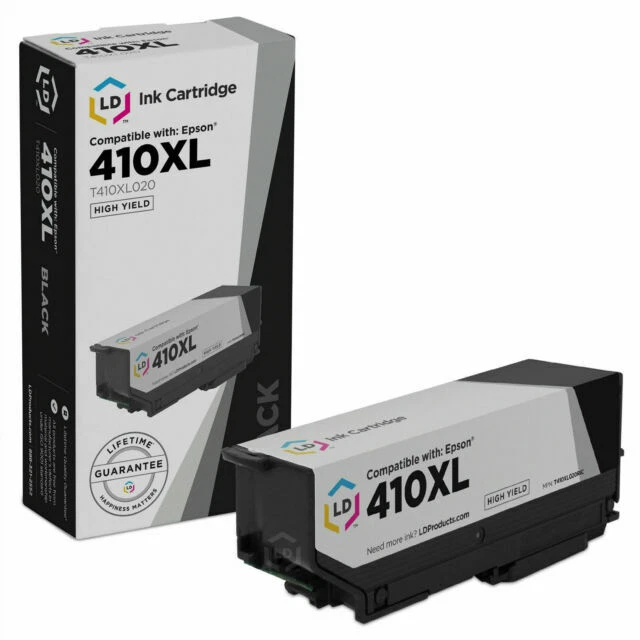 LD Products T220XL120RIC High Capacity Ink Cartridge for Epson 220 XL - Black