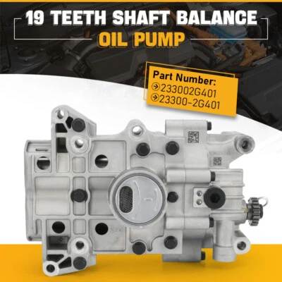 OEM 233002G401 19teeth Oil Pump Balance Shaft for Hyundai Sonata Santa Fe Tucson - Image 1 of 4