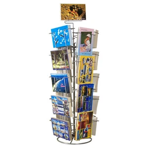 Postcard holder with 18 compartments 130x180 mm horizontal and vertical, swivel - Picture 1 of 1