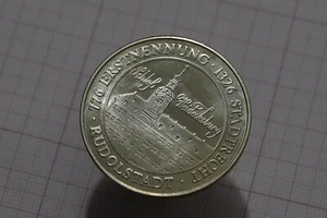 🧭 🇩🇪 GERMANY DDR 1976 MEDAL RUDOLSTADT 40mm B71 #6159 - Picture 1 of 2