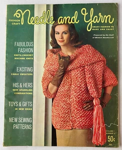FASHION CRAFT NEEDLE AND YARN VOL 1 NO 2 SMART FASHION TO MAKE AND ENJOY - Picture 1 of 2