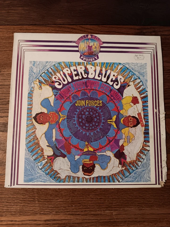 СУПЕР БЛЮЗ ОБЪЕДИНИТЬ СИЛЫ ИТАЛИИ 1981 BO DIDDLEY, ГРЯЗНЫЕ ВОДЫ, МАЛЕНЬКИЙ УОЛТЕР ВИНИЛ - Изображение 1 из 4