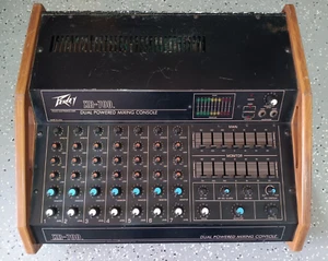 Vintage PEAVEY XR 700 SEVEN CHANNEL DUAL POWERED MIXING CONSOLE - Picture 1 of 18