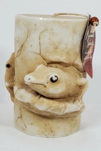 "Vela pilar artesanal Animal Spirit (2) gecko lagarto 3""x6" - Imagen 1 de 5