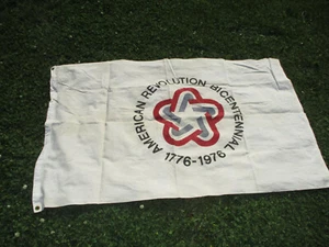 Bandera Bicentenario 1776-1976 Revolución Americana de Colección Estados Unidos (57" x 36") Original - Imagen 1 de 12