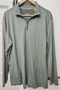 Tommy Bahama Langarmpullover olivgrün 1/4 Zip Herren XL - Bild 1 von 6