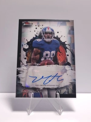 2024 Topps Finest - Los mejores autógrafos Hakeem Nicks #FA-HN refractor (AU) Foto 1 de 2