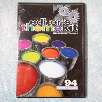 Digital Juice Editor’s Toolkit Theme Kit Paint Cans Video Editing Tools Software - Image 1 of 4