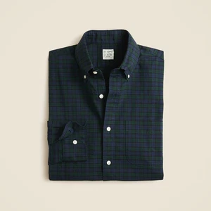 NEW $98 J. Crew Broken-In Organic Cotton Oxford Shirt in Classic Fit - Sz Medium - Picture 1 of 14