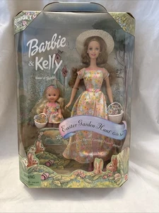 Vintage 2000 Barbie & Kelly Ostern Garten Jagd Geschenkset #29328 Target Special Neu - Bild 1 von 19