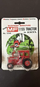 Ertl Blue Point Miniature Massey Ferguson 1155 New In Package. 1/64 Large Wheel - Picture 1 of 1