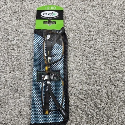 Lectores Flex2 con un giro para hombre +2,00 estuche multicolor inc bin 5070-1304 Foto 1 de 4