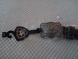 Ariat youth belt size 18 brown New With Tags - Picture 1 of 4