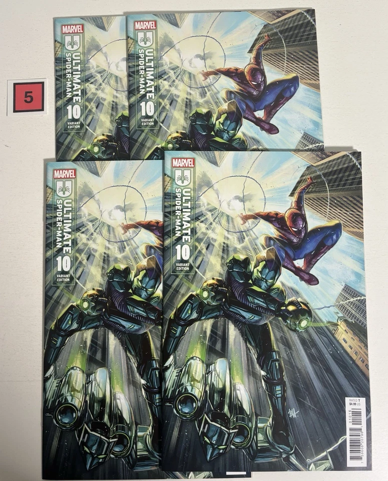 Ultimate Spider-Man #10 1:25 Ben Harvey Variant 2024 Marvel Comic Lot - image 1 of 1