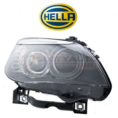 HELLA Front Right Headlight Assembly for 2008 BMW 535xi - Electrical wr Foto 1 de 4