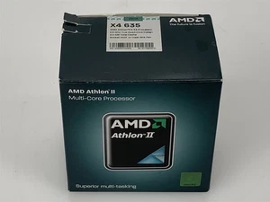 AMD Athlon II X4 Processor 2.9GHz Sockey AM3 With Heat Sink Fan ADX635WFGMBOX - Picture 1 of 7
