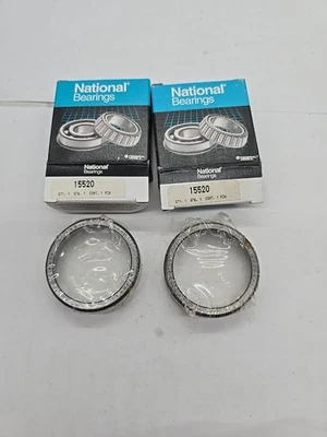 Lote de 2 Cojinetes de Rueda Race-Race National 15520 Foto 1 de 3