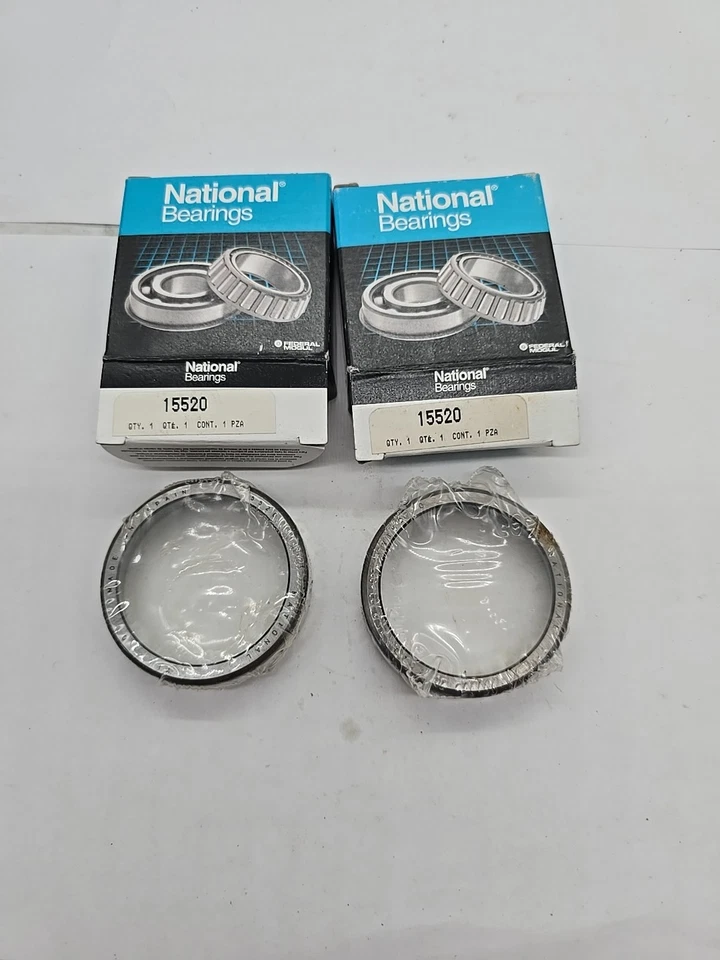 Lote de 2 Cojinetes de Rueda Race-Race National 15520 Foto 1 de 3