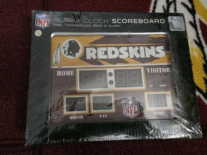 Washington Redskins Anzeigetafel Wecker Brandneu im Paket HTTR 🔥🔥🔥 - Bild 1 von 4