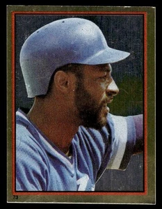 Pegatinas O-Pee-Chee 1983 Willie Wilson Kansas City Royals #73 - Imagen 1 de 2