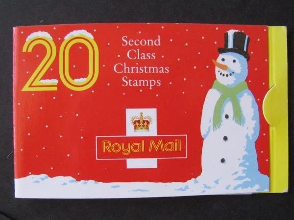 QEII 1990 20x2nd (17p) xmas booklet, fine. Sg.LX1 - Image 1 of 1