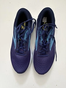 BROOKS Scarpa da corsa uomo Ghost 16 BLU/BLU BONNIE/GIALLO UK TAGLIA 10 Medium D - Foto 1 di 6