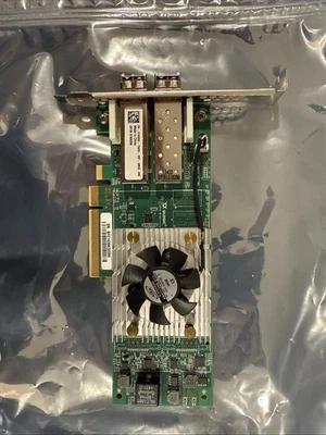QLogic DELL 1KK8W QLE2662L 16Gbps Dual Port PCIe Adapter Full Height - Image 1 of 4