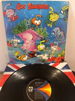 Hanna Barbera THE SNORKS Los Snorkels SUNG IN SPANISH 1986 MEXICO 12" LP - Image 1 of 4