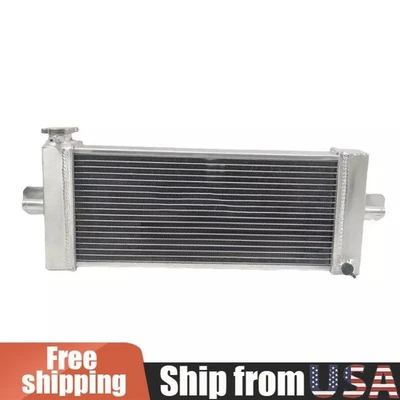 Intercooler Intercambiador de Calor Aire-Agua Aluminio Universal 24x9.2x3.3" Foto 1 de 4