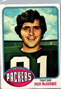 Rich McGeorge 1976 Topps #504 FOOTBALL Card Green Bay Packers - Picture 1 of 2