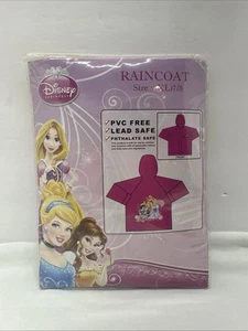 Disney Princess Raincoat Sz (XL) 7/8 NWOT - Picture 1 of 2