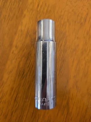 Craftsman 1/2” Deep Socket 12 Point 1/2” Drive G Series USA 47521.    R43 - Image 1 of 4