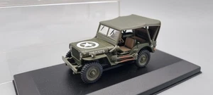 Maquetas de coches 1:43 Atlas Willys MB Jeep Vitrine - Imagen 1 de 7